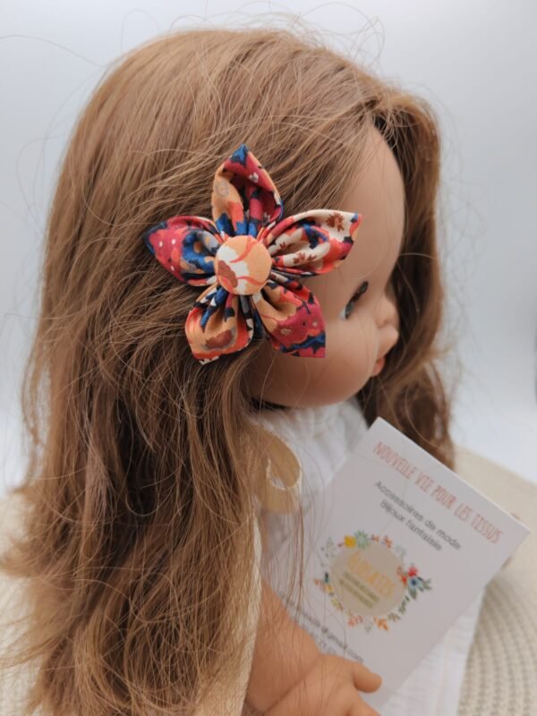 Barrette fleur liberty