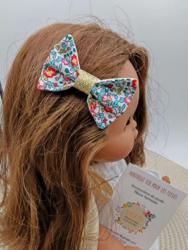 Barrette nœud Liberty 12
