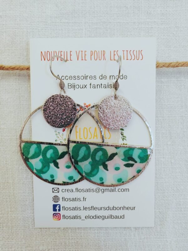 Boucles d'oreilles rondes – Image 2