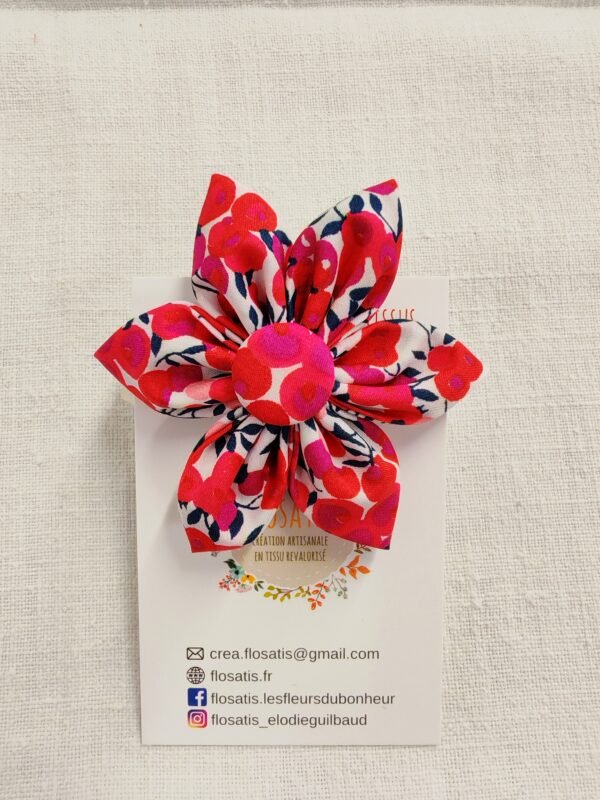 Maxi broche fleur