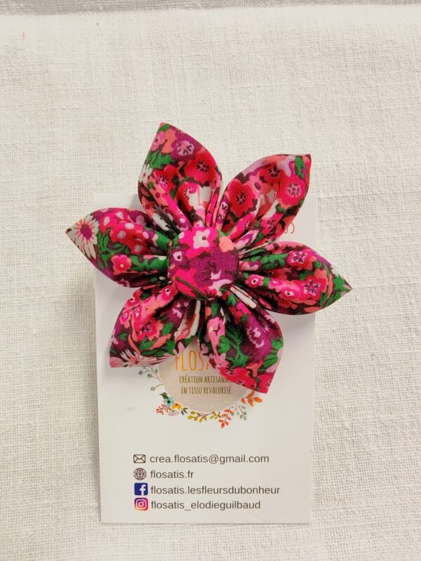 Maxi broche fleur