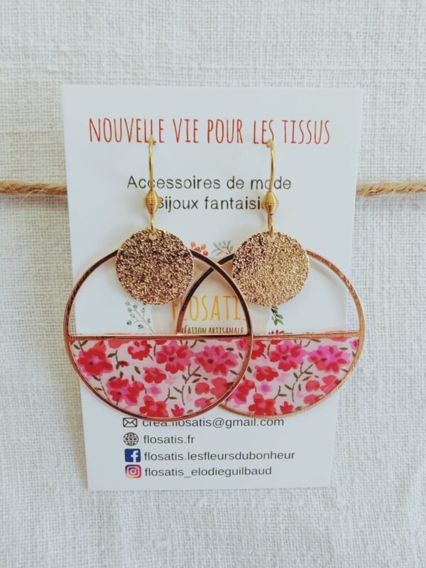 Boucles d'oreilles rondes – Image 2