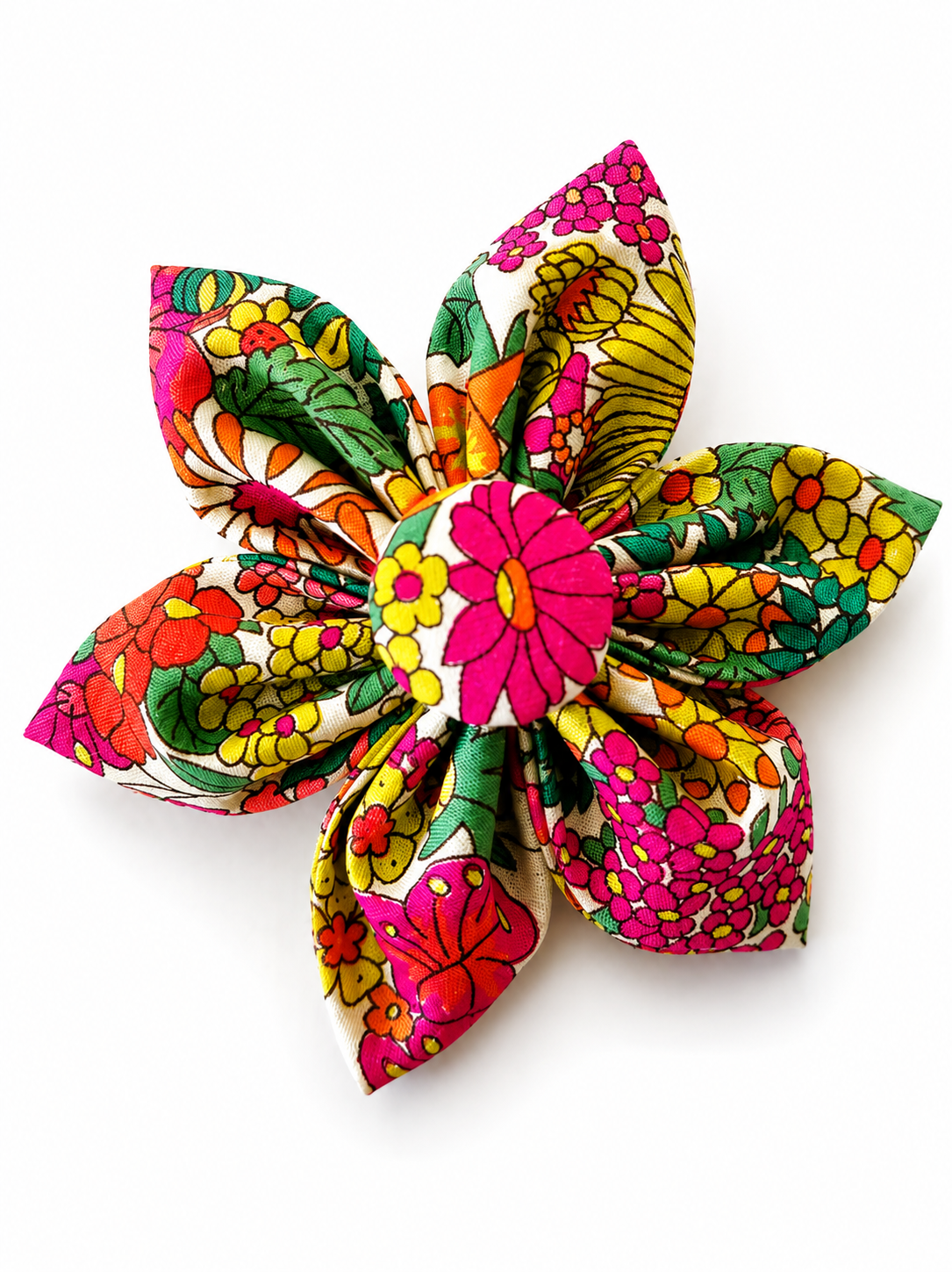 Maxi broche fleur