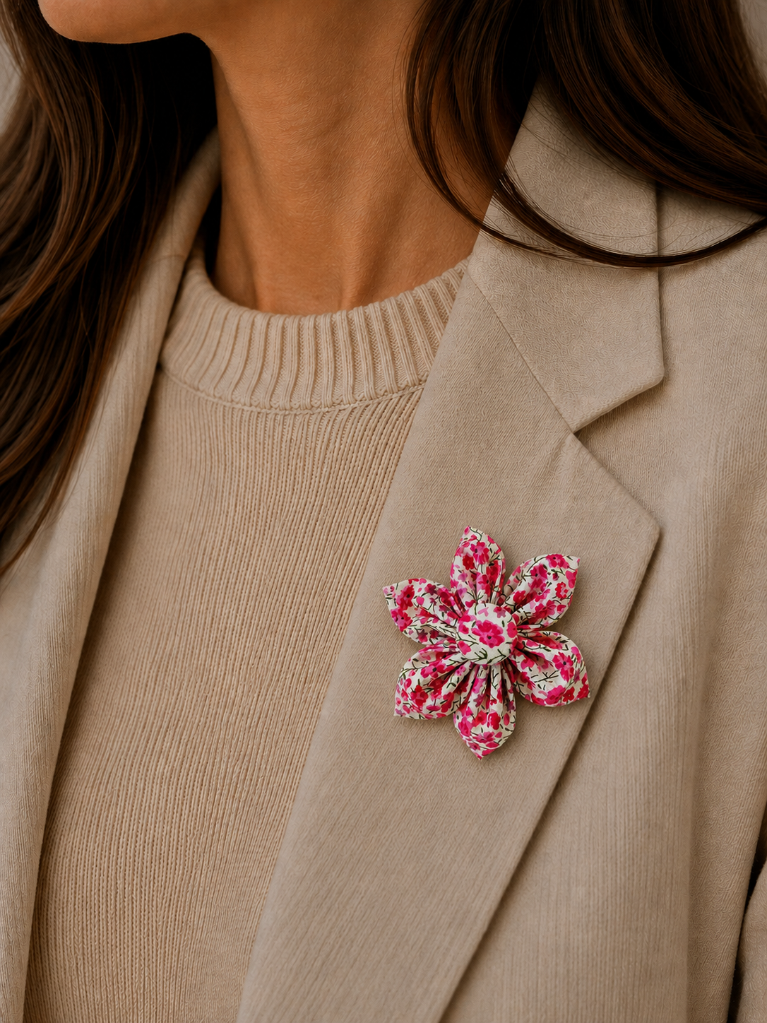 Maxi broche fleur – Image 2