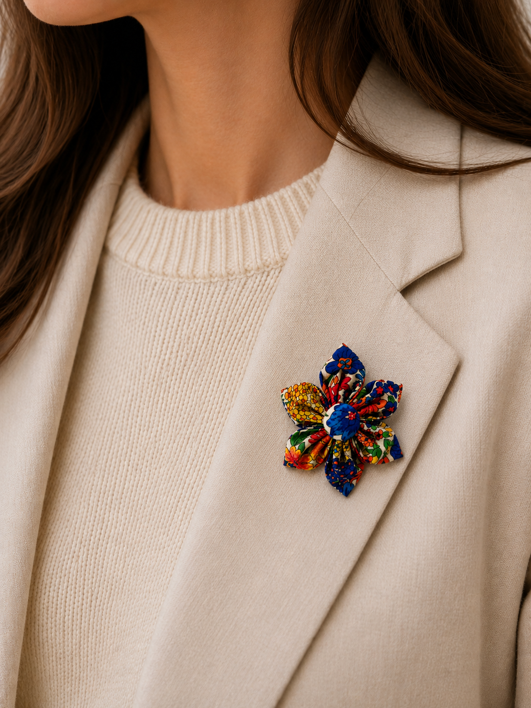 Maxi broche fleur – Image 2