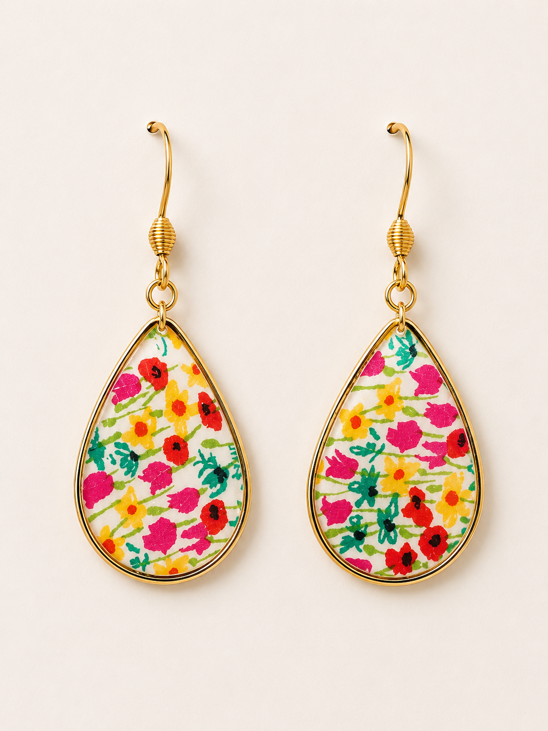 Boucles d'oreilles gouttes Liberty