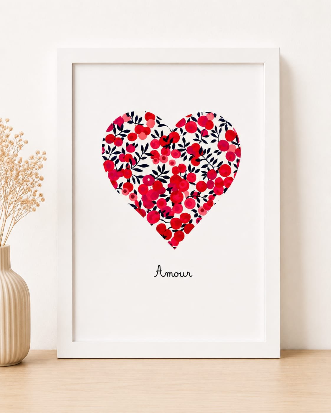 Cadre cœur - Texte personnalisable – Image 10