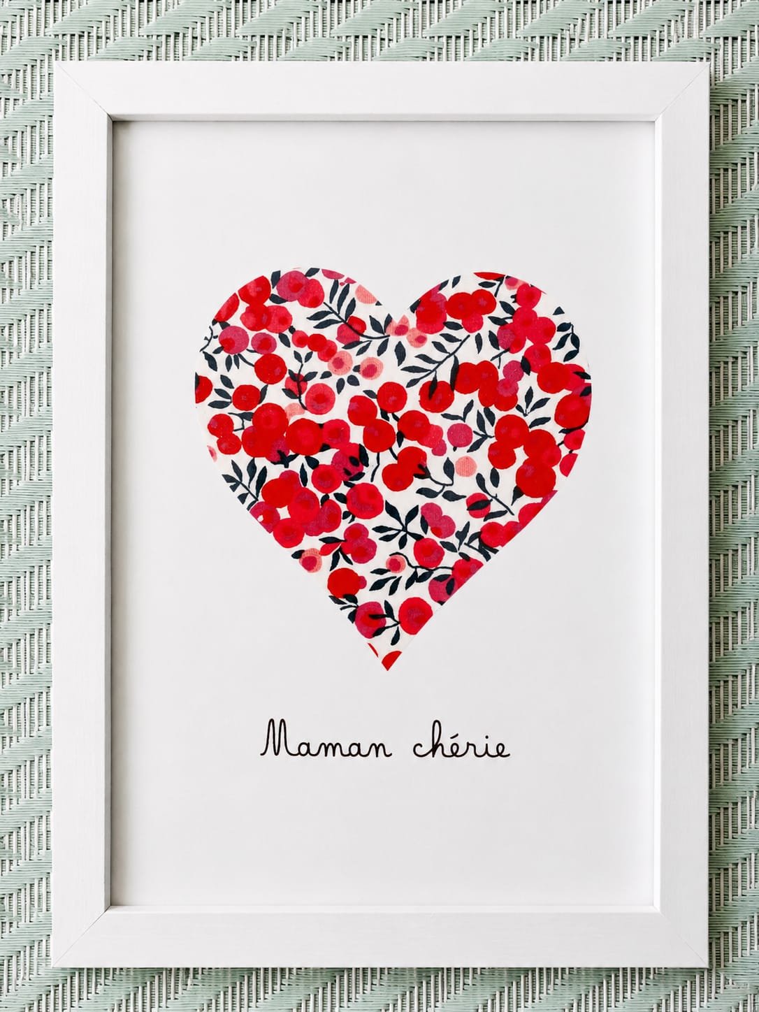 Cadre cœur - Texte personnalisable – Image 12