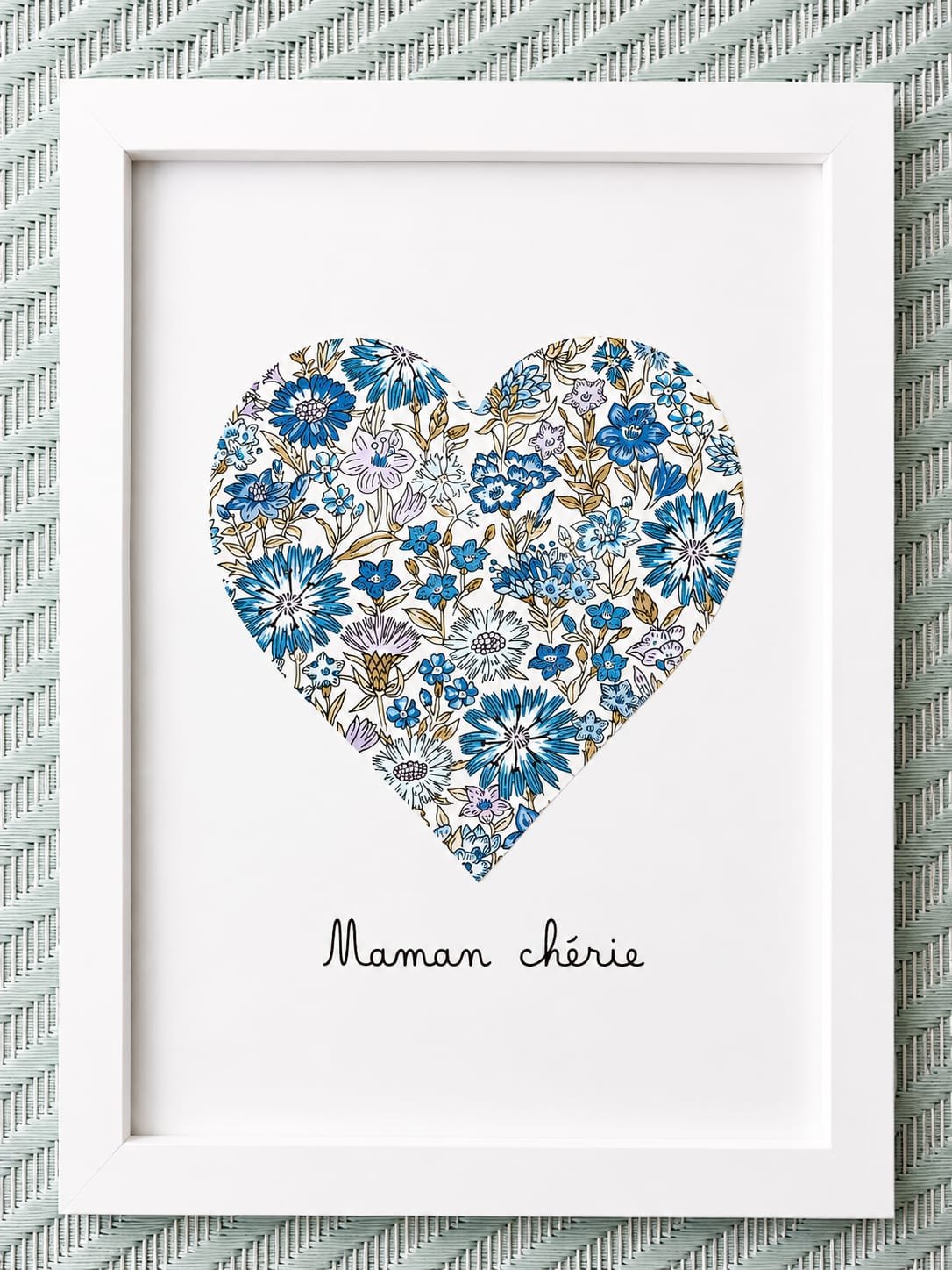 Cadre cœur - Texte personnalisable – Image 17