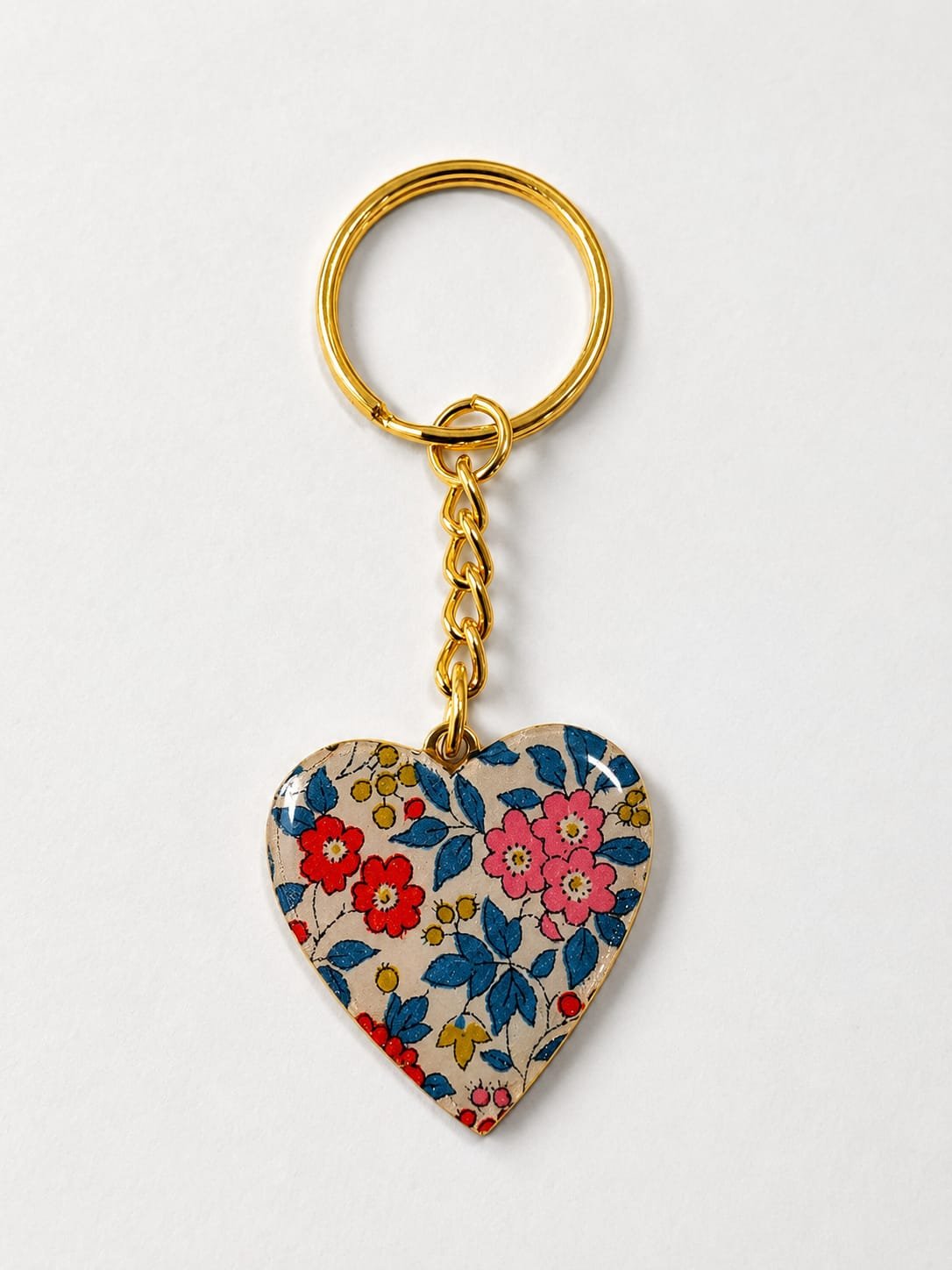 Porte-clé cœur Liberty – Image 2